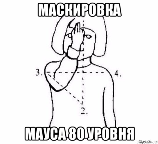 маскировка мауса 80 уровня