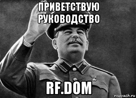 приветствую руководство rf.dom