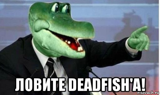  ловите deadfish'а!, Мем Крокодил Гена политик