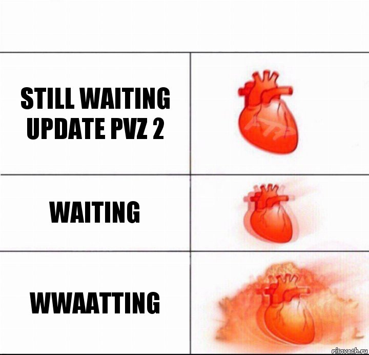 Still Waiting Update PvZ 2 Waiting WWAATTING, Комикс  Расширяюшее сердце