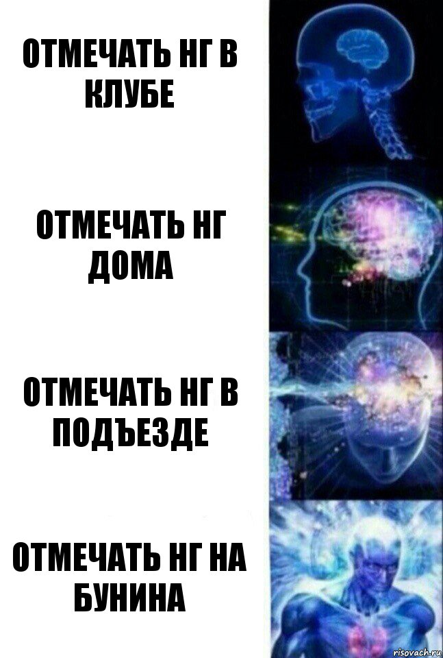 Отмечать нг в клубе Отмечать нг дома Отмечать нг в подъезде Отмечать нг на Бунина, Комикс  Сверхразум