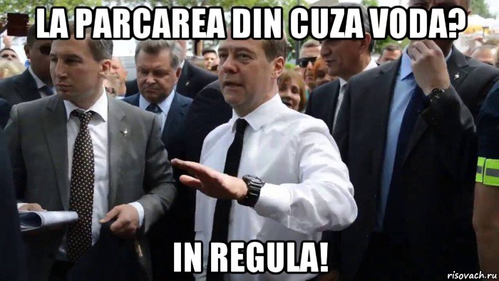 la parcarea din cuza voda? in regula!