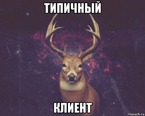 типичный клиент