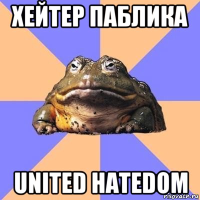 хейтер паблика united hatedom
