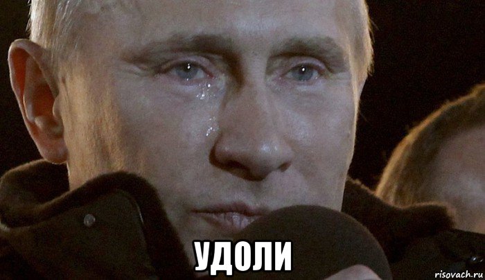  удоли, Мем Плачущий Путин