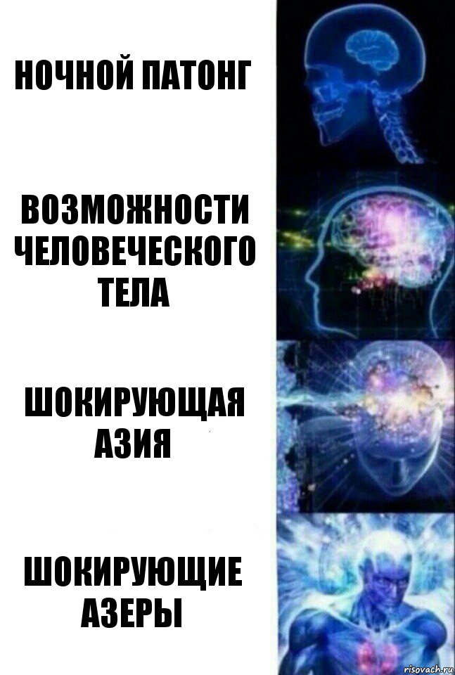 Ночной патонг Возможности человеческого тела Шокирующая азия Шокирующие Азеры