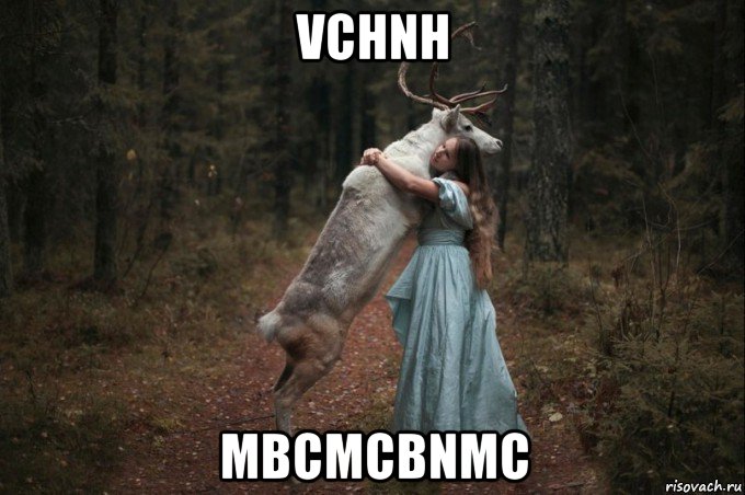 vchnh mbcmcbnmc, Мем Наивный Олень шаблон 5