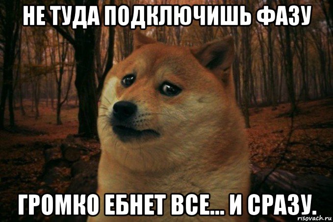 не туда подключишь фазу громко ебнет все... и сразу.