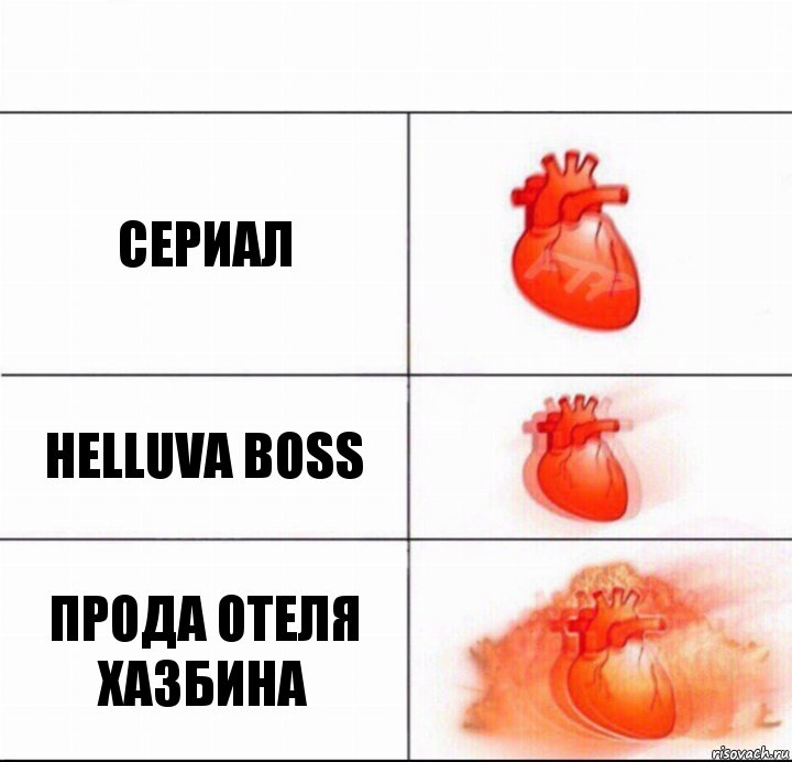 Сериал Helluva Boss ПРОДА ОТЕЛЯ ХАЗБИНА, Комикс  Расширяюшее сердце