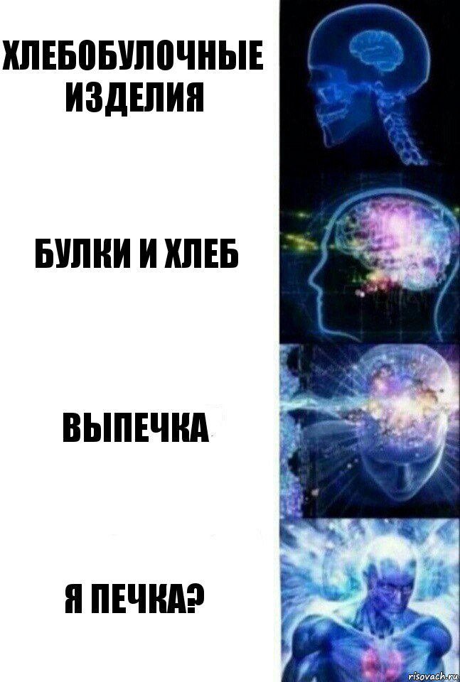 Хлебобулочные изделия Булки и хлеб Выпечка Я печка?, Комикс  Сверхразум