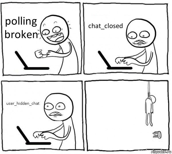 polling broken chat_closed user_hidden_chat 