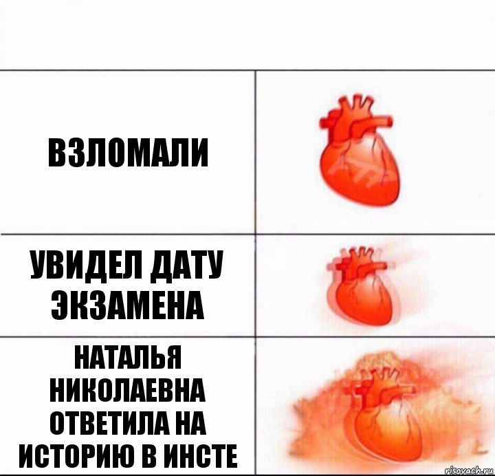 Взломали Увидел дату экзамена Наталья Николаевна ответила на историю в инсте