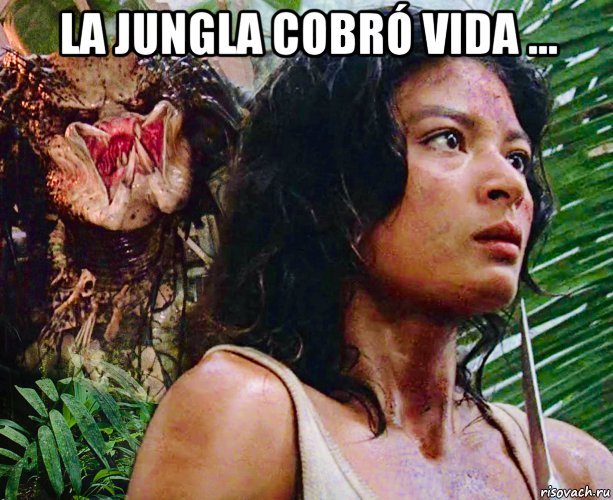 la jungla cobró vida ... , Мем Elpidia