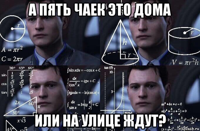 а пять чаек это дома или на улице ждут?