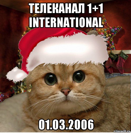 телеканал 1+1 international 01.03.2006, Мем Котенька