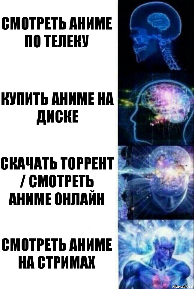 Смотреть аниме по телеку Купить аниме на диске Скачать торрент / смотреть аниме онлайн Смотреть аниме на стримах, Комикс  Сверхразум