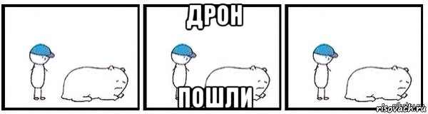 дрон пошли