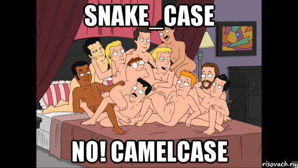 snake_case no! camelcase, Мем Питер Гриффин и геи