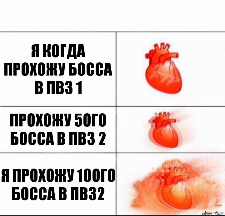 я когда прохожу босса в пвз 1 прохожу 5ого босса в пвз 2 я прохожу 10ого босса в пвз2