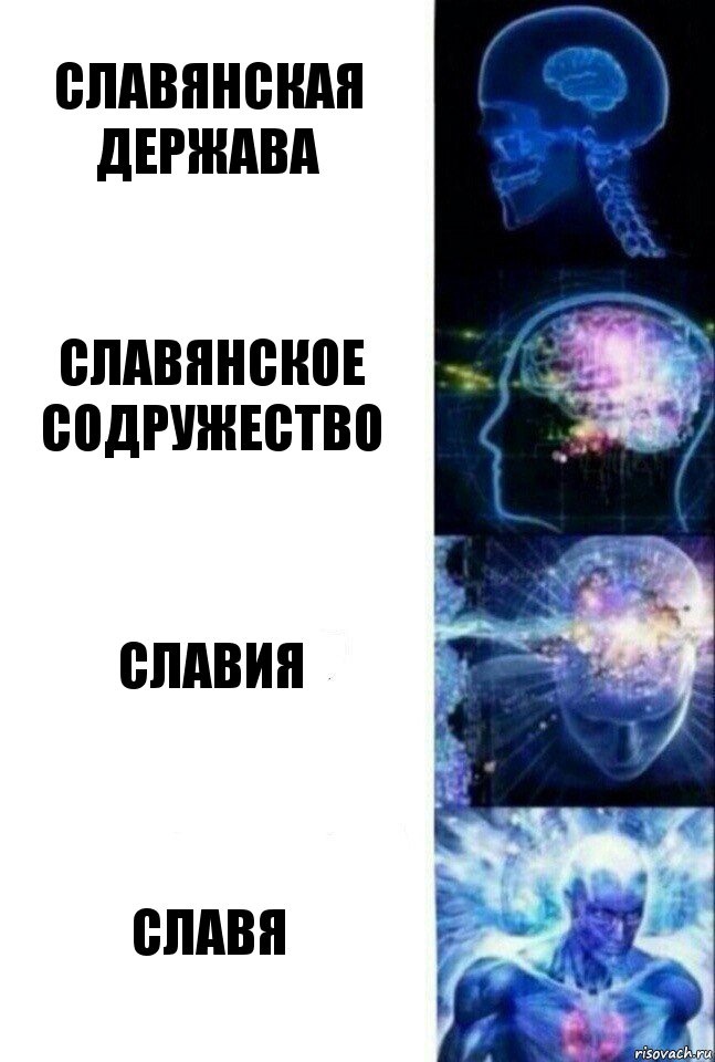 Славянская Держава Славянское Содружество Славия Славя, Комикс  Сверхразум