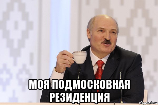  моя подмосковная резиденция, Мем Лукашенко