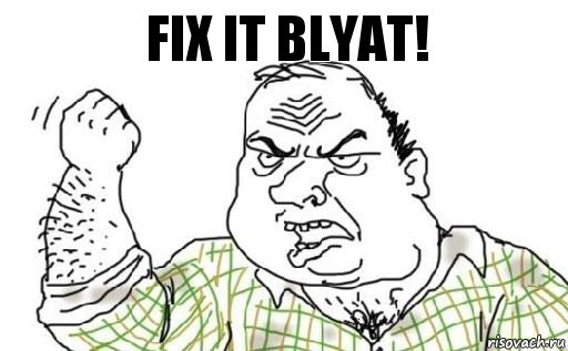 fix it blyat!, Комикс Мужик блеать