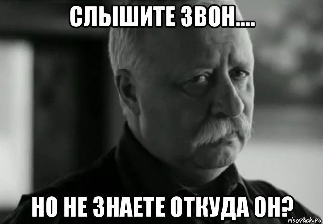 слышите звон.... но не знаете откуда он?, Мем Не расстраивай Леонида Аркадьевича