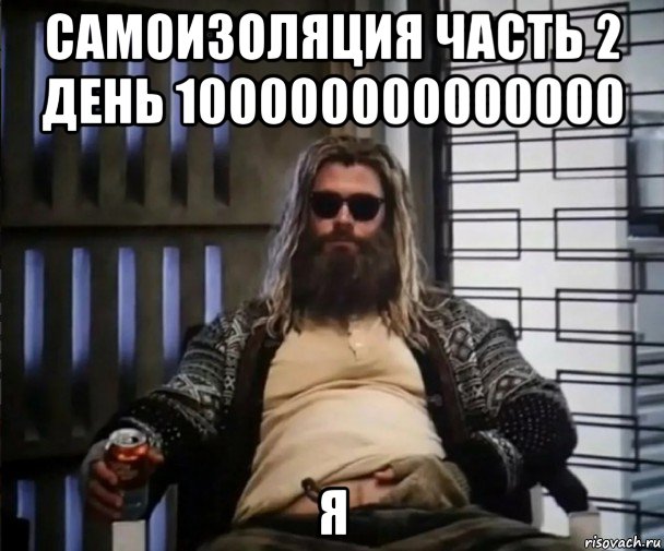 самоизоляция часть 2 день 100000000000000 я, Мем Толстый Тор