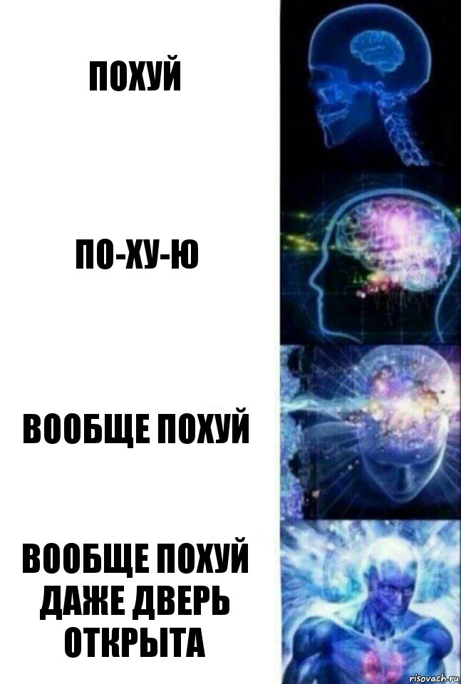 Похуй По-ху-ю Вообще похуй Вообще похуй даже дверь открыта, Комикс  Сверхразум