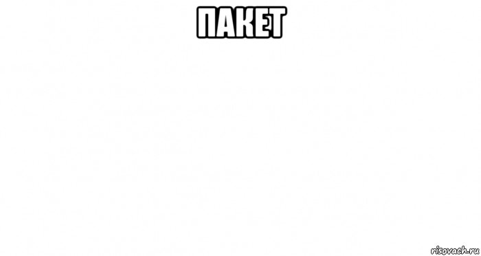 пакет 