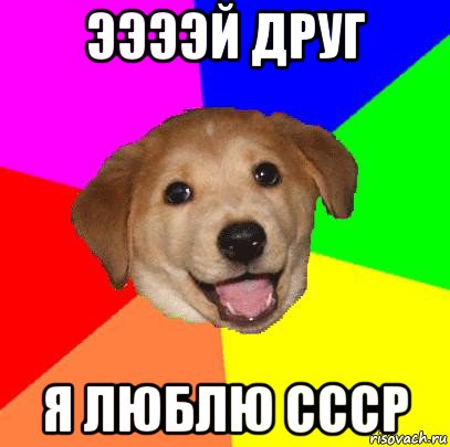 ээээй друг я люблю ссср, Мем Advice Dog