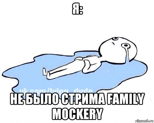 я: не было стрима family mockery