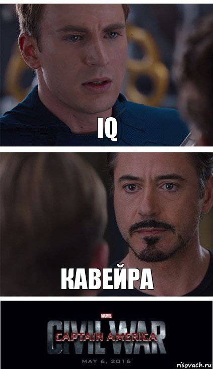 IQ Кавейра, Комикс   Гражданская Война