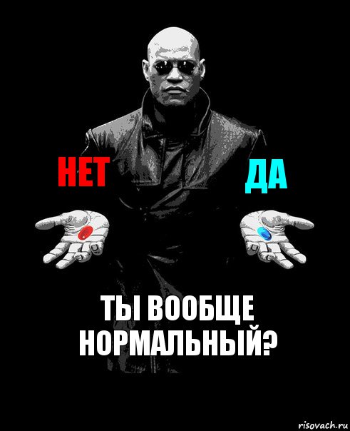 Нет Да Ты вообще нормальный?