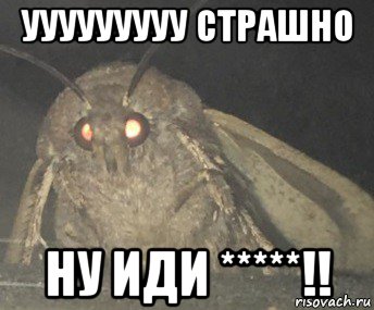 ууууууууу страшно ну иди *****!!, Мем Матылёк