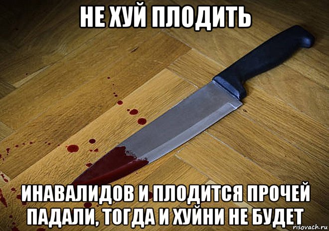 не хуй плодить инавалидов и плодится прочей падали, тогда и хуйни не будет, Мем 1123