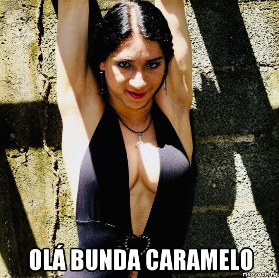  olá bunda caramelo, Мем Adriana