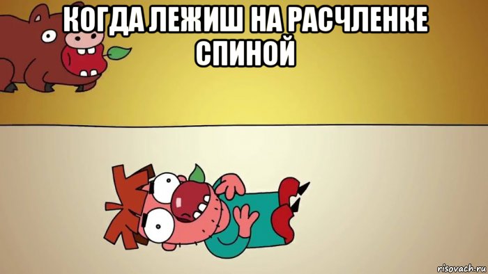 когда лежиш на расчленке спиной , Мем Арнольд тупой