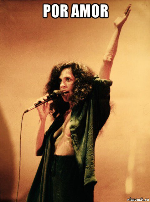 por amor , Мем Gal Costa