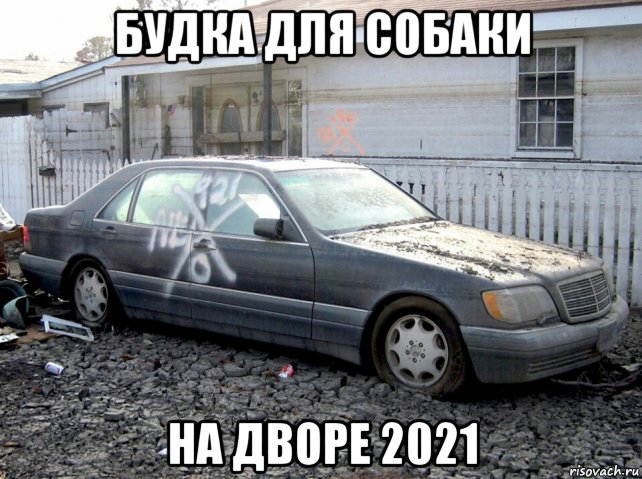 будка для собаки на дворе 2021