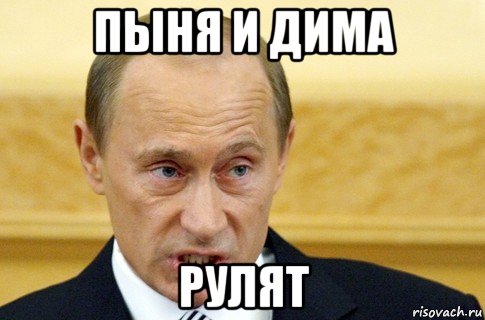 пыня и дима рулят, Мем путин