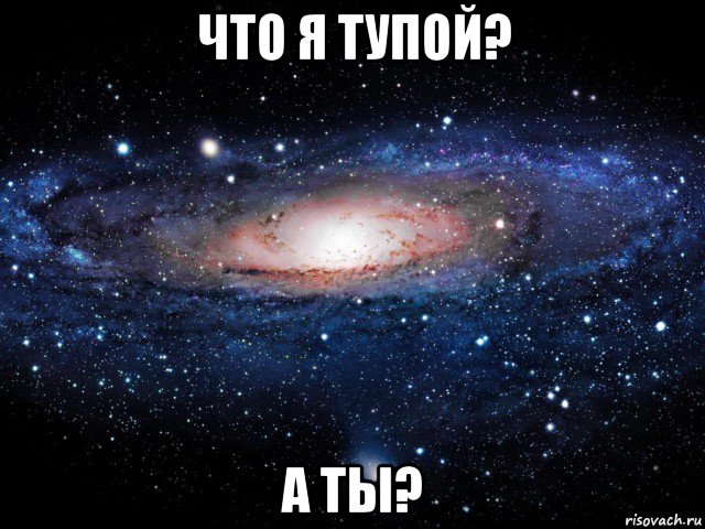 что я тупой? а ты?, Мем Вселенная