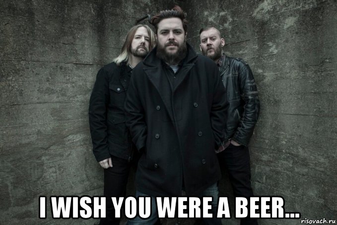  i wish you were a beer..., Мем Группа Seether