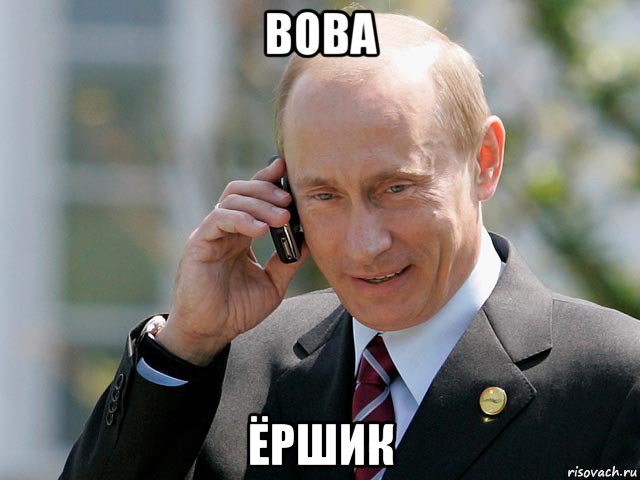 вова ёршик, Мем Putin