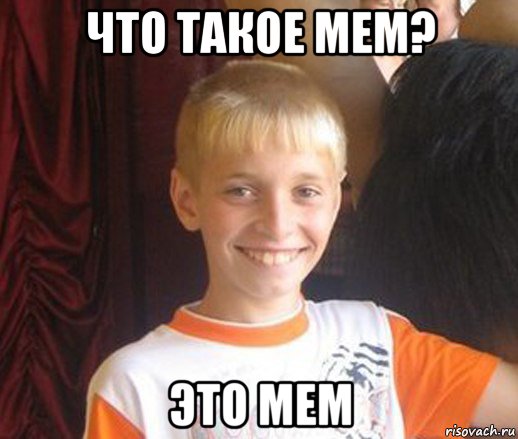 что такое мем? это мем