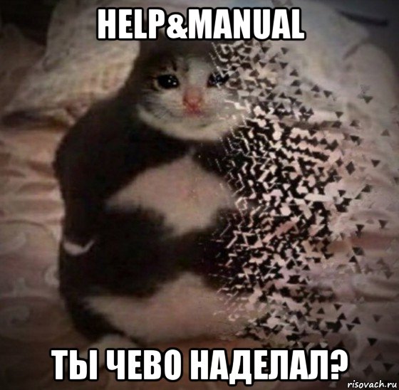 help&manual ты чево наделал?