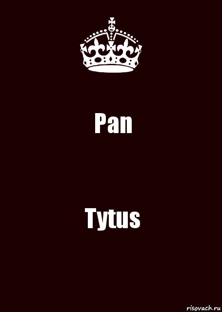 Pan Tytus, Комикс keep calm