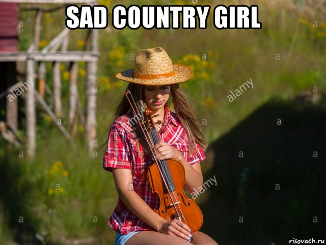 sad country girl , Мем Sad Country Girl