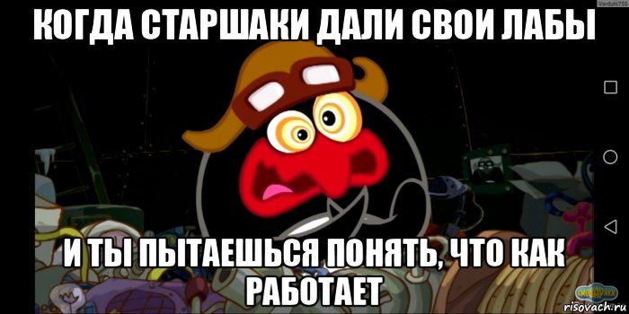 когда старшаки дали свои лабы и ты пытаешься понять, что как работает, Мем Пин с железками