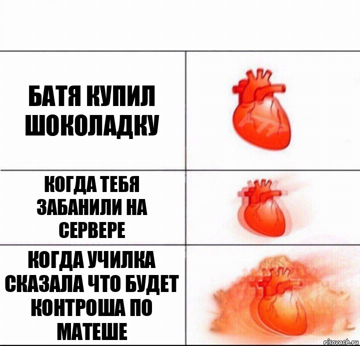 Батя купил шоколадку когда тебя забанили на сервере Когда училка сказала что будет контроша по матеше